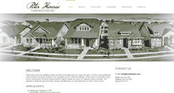 Desktop Screenshot of peterharris-homes.com